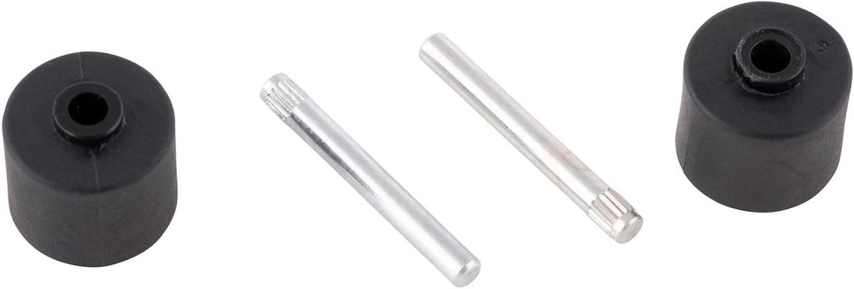 Zuigmond Wielen - Reserveonderdelen - Stofzuigen - Origineel Product - 2 stuks - Zwart