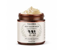 Taloria® Whipped Beef Tallow Huidbalsem - 100% Natuurlijk & Grasgevoerd - 50ml