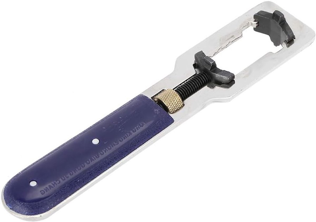 SnelShoppen - Universele Horloge Achterkant Verwijder Tool - Horloge Reparatie Set - Duurzaam Verstelbaar - Twee Klemmen - Horloge Cover Verwijderaar