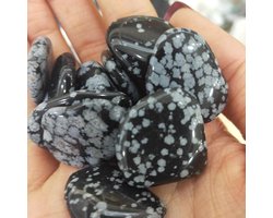 Obsidiaan grind - Natuursteen decoratie - Aquarium inrichting - Unieke natuurlijke textuur - 800 gram - Zwart