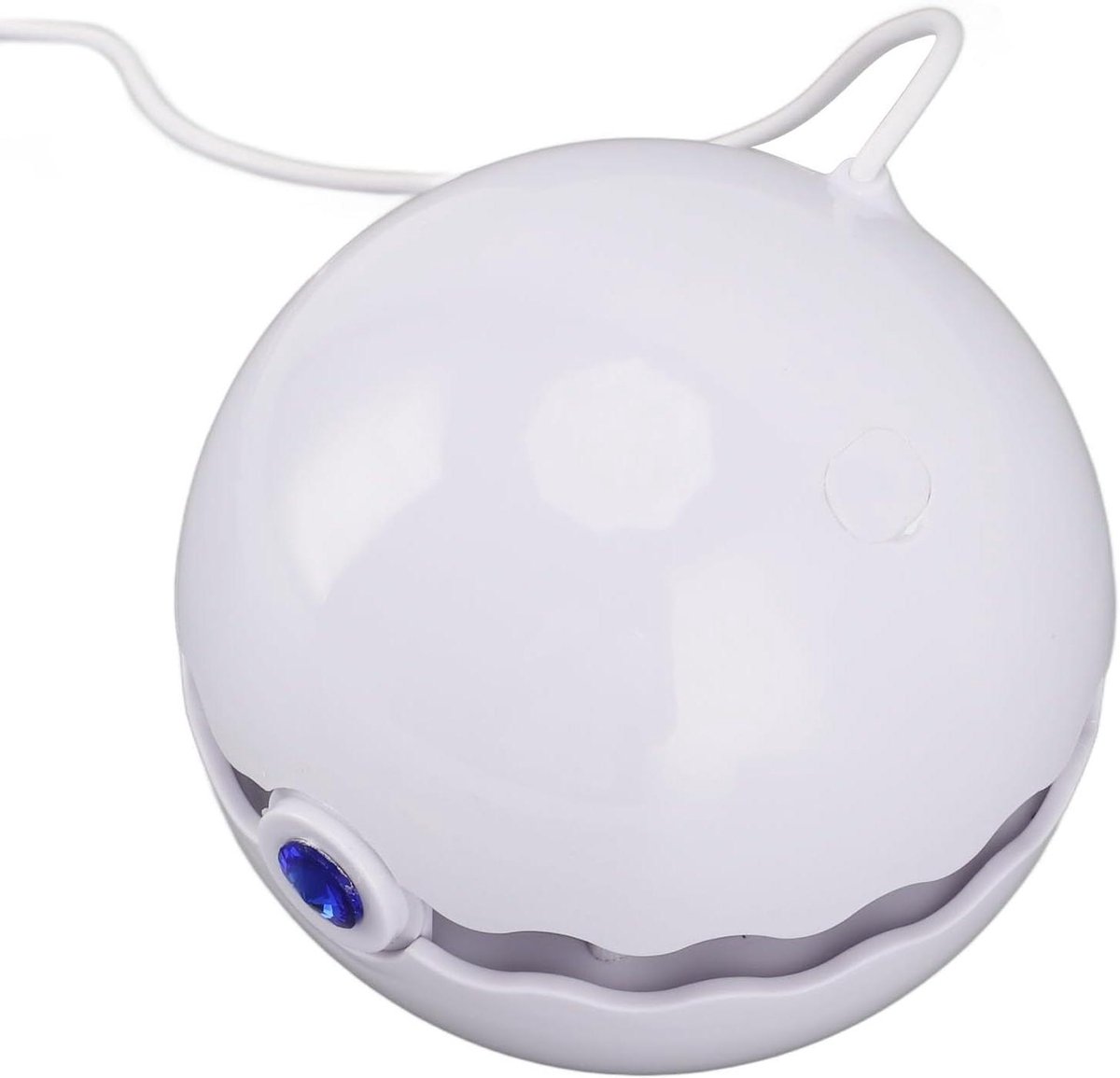 Mini Vaatwasser Compact Apparaat Efficiënt Schoonmaken Ultrasone Vibratie Reiniging 13 x 13 x 13 cm Wit