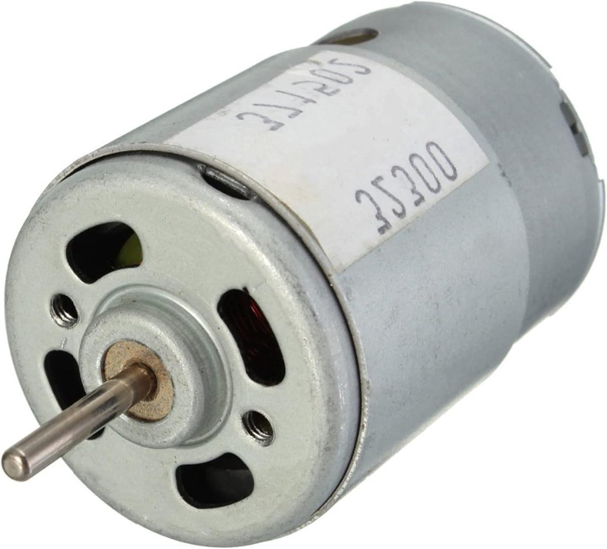 Elektrische Motor - Gelijkstroommotor - DIY Projecten - Hoog Koppel - 38 MM Lengte - Metaal