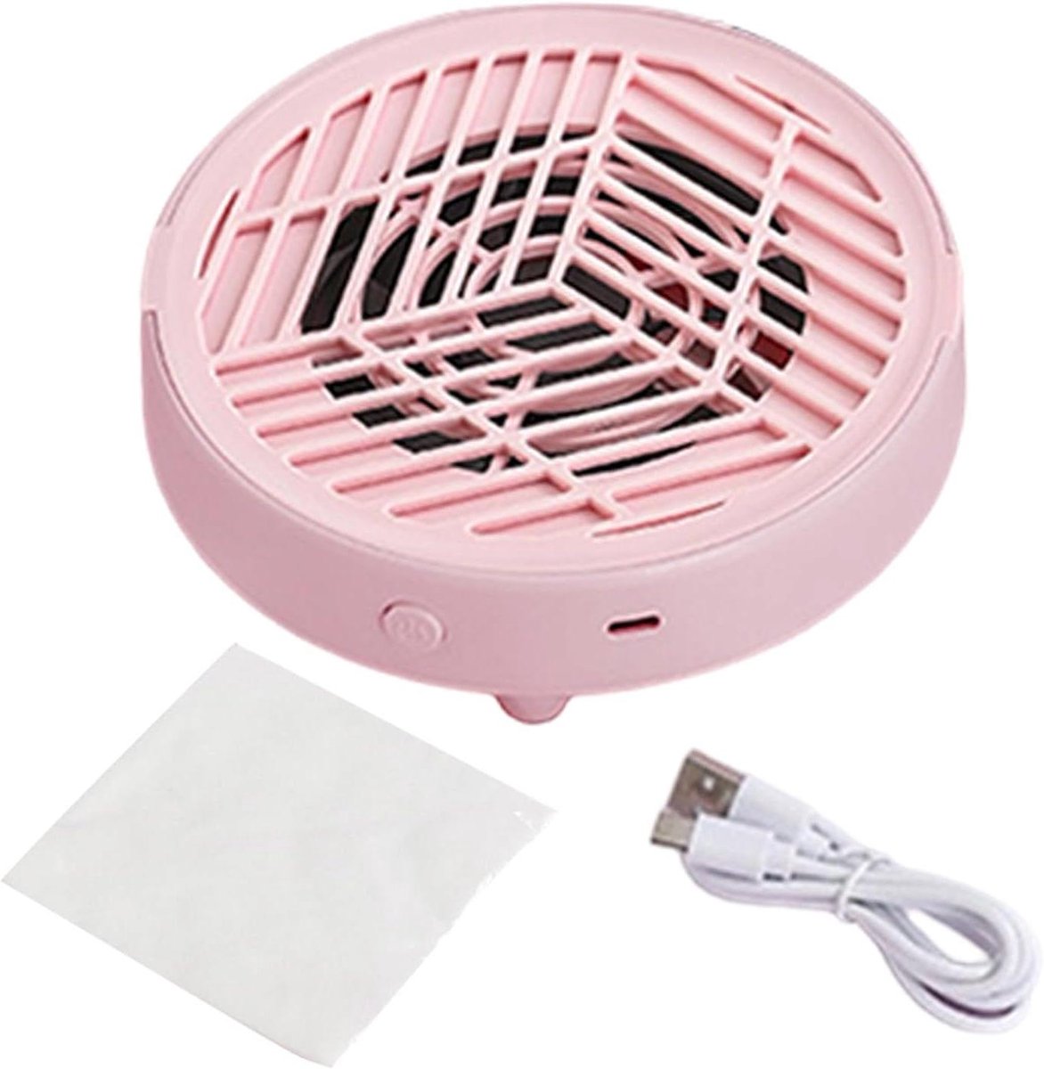 Stille Stofzuiger - Nagelstofzuiger - Manicure - Geoptimaliseerde luchtstroom - 15.8 cm breed - Wit