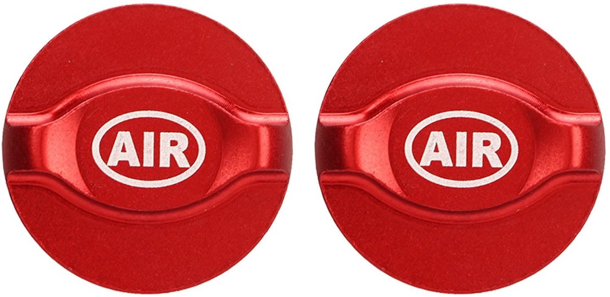 Dailygoody - Fietsvoorvorkafdekking - Schokabsorptie - Rood - Ventielbeschermer - Onderdeel voor mountainbike en racefiets - 2 stuks