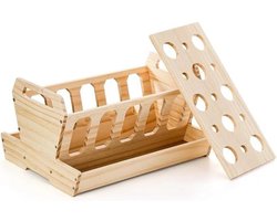 Hoogwaardige hooi rack voor konijnen, cavia's, knaagdieren en andere huisdieren - Ideaal voor een gezonde voeding en optimale verzorging