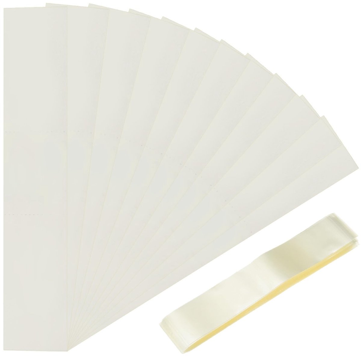 Dailygoody - OmGoods - Dailygoody - Shrink Bands - 1000 stuks - Transparant PVC - Perfect voor flessen - 153 x 28 mm - Ideaal voor druppelflessen en reageerbuisjes
