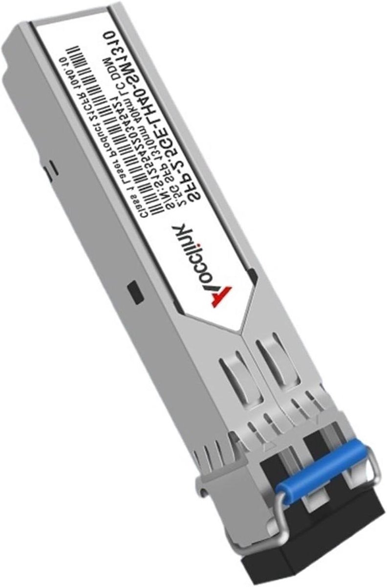Optische Transceiver Module - SFP Netwerk Adapter - Netwerk Verbinding - 25 Gbit/s Snelheid - 40 km Bereik - Metaal