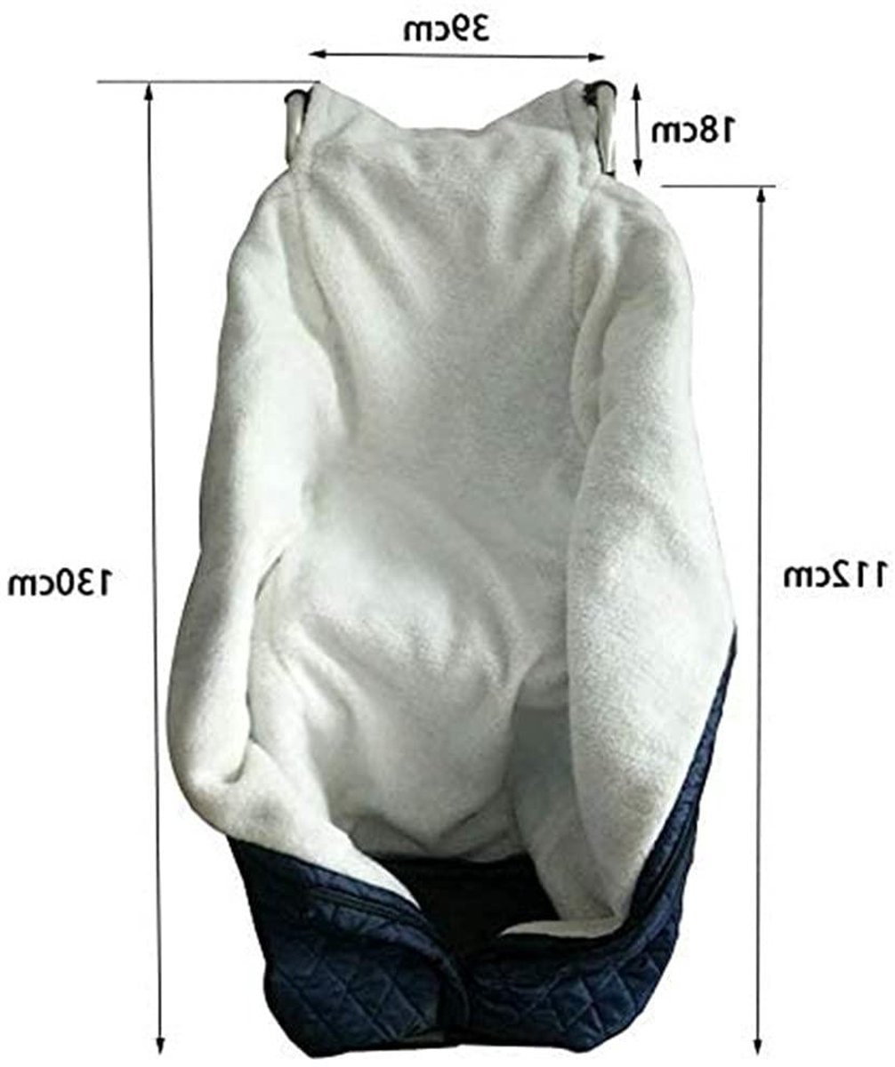 Rolstoel dekenhoes - Warme beenbeschermer - Buiten zitten - Winddicht en waterdicht - 130x65 cm - Rood