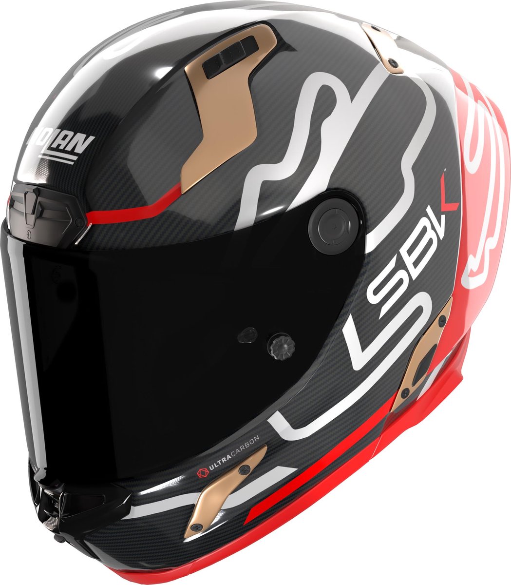 Nolan X-804 RS Ultra Carbon SBK Helm -