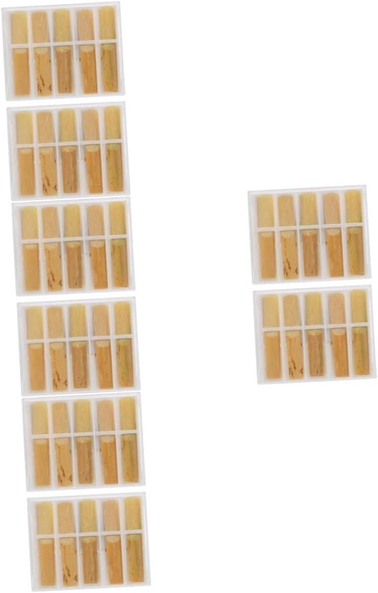 Klarinet Riet - Saxofoon Riet - Muziek Maken - Flexibel en Duurzaam - 40 Stuks - Diverse Kleur