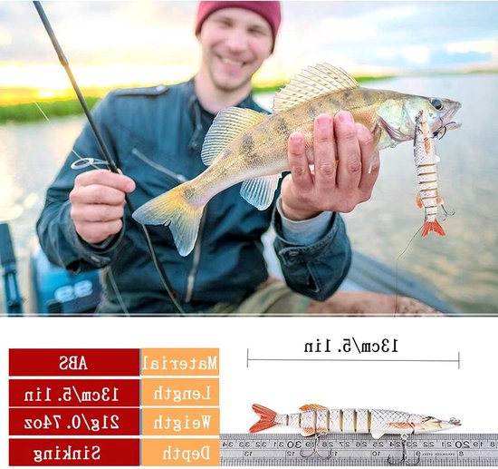 Effectieve Vissen Aas voor Snoek, Baars en Forel - Kikker Aas, Spinner Bait en Whopper Plopper Bait — afbeelding 5