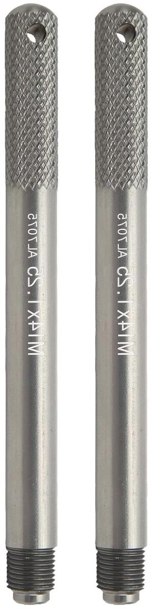 Wieluitlijningspen - Wielhanger Stud Gereedschap - Banden Wisselen - Universele Compatibiliteit - M14*125 - Aluminiumkleur