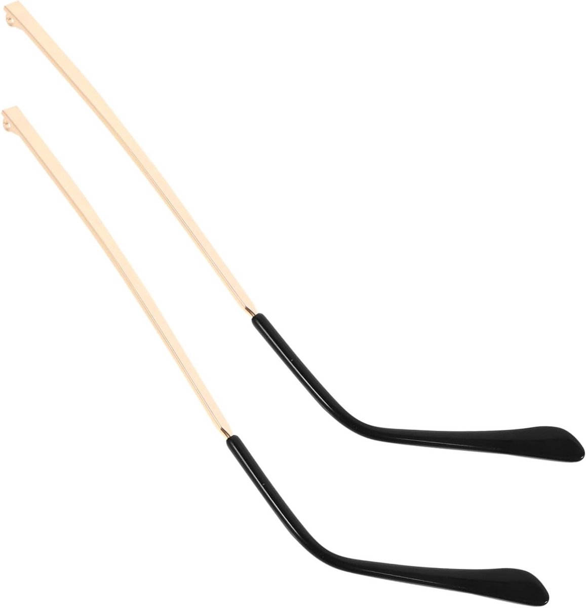 Brilpootjes Reparatieset - Vervangende Poten - Bril Repareren - Universeel Ontwerp - 13.6 cm Lengte - Goud