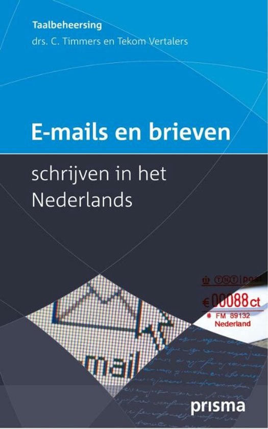 E-Mails En Brieven Schrijven In Het Nederlands - cover