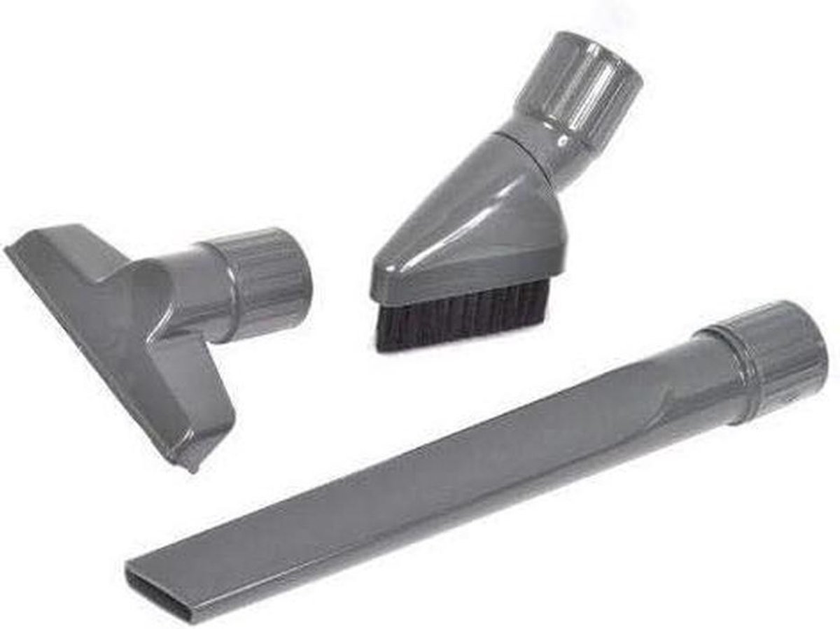 Stofzuiger Mondstuk Set - Reinigingshulpstukken - Meubelreiniging - Speciale Opzetstukken - 365 mm - Zwart