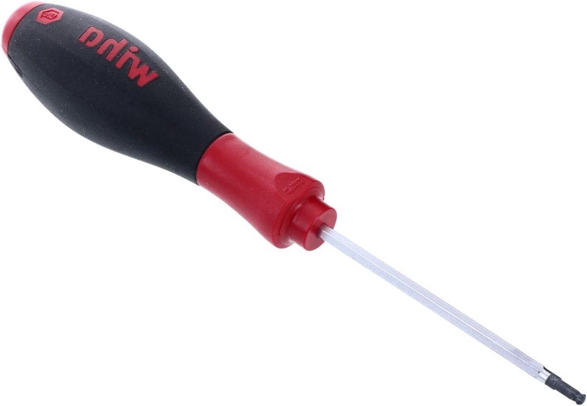 Schroevendraaier Kogelkop - Draaibare Schroevendraaier - Moeilijk Bereikbaar - Ergonomisch Handvat - T15 x 80 mm - Zwart