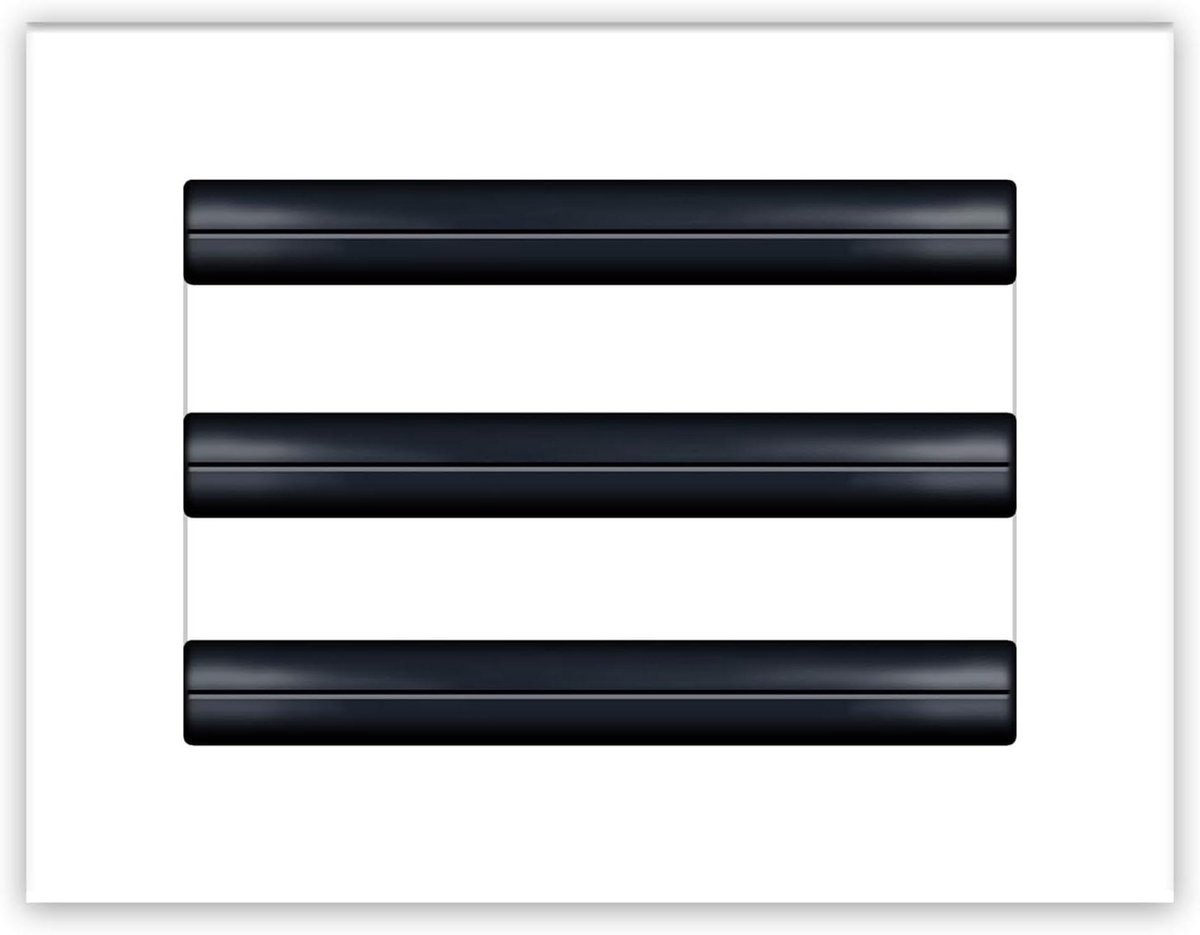 Lineaire Sleuf Diffuser - Ventilatie Rooster - Luchtstroom Regelen - 180 Graden Aanpassing - 8x6 Inch - Aluminium