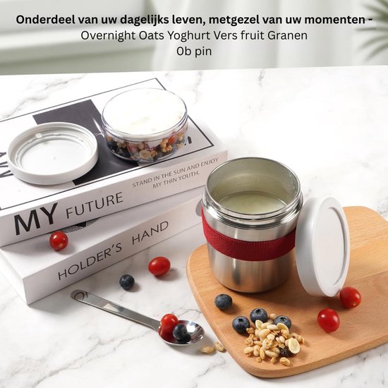 CLGP® Yoghurtbeker To Go - Lunchbeker - Yoghurt Cup — afbeelding 2