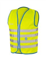10 pièces WOWOW Fun Jacket small - Veste enfant fluorescente avec fermeture éclair - Gilet de sécurité Certificat EN 1150