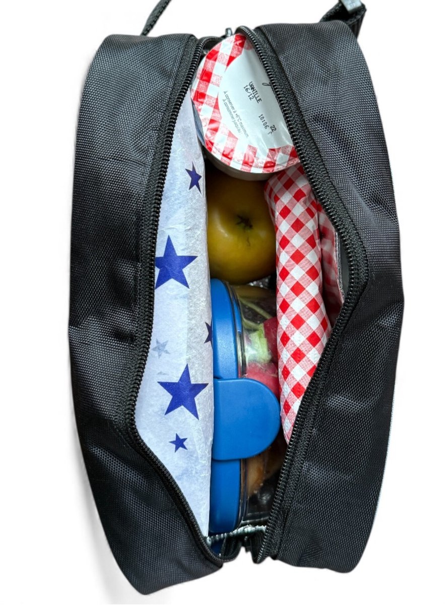 Yumbox Chill koeltas — met 2 uitneembare koelelementen — Zwart