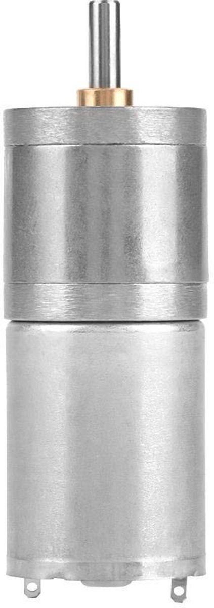 Allecto - Laag Snelheid Motor 25mm - DC 12V 25GA-370 - Betrouwbaar - Geschikt voor Elektronische Slot - Ideaal voor projecten - Stil in gebruik - E...