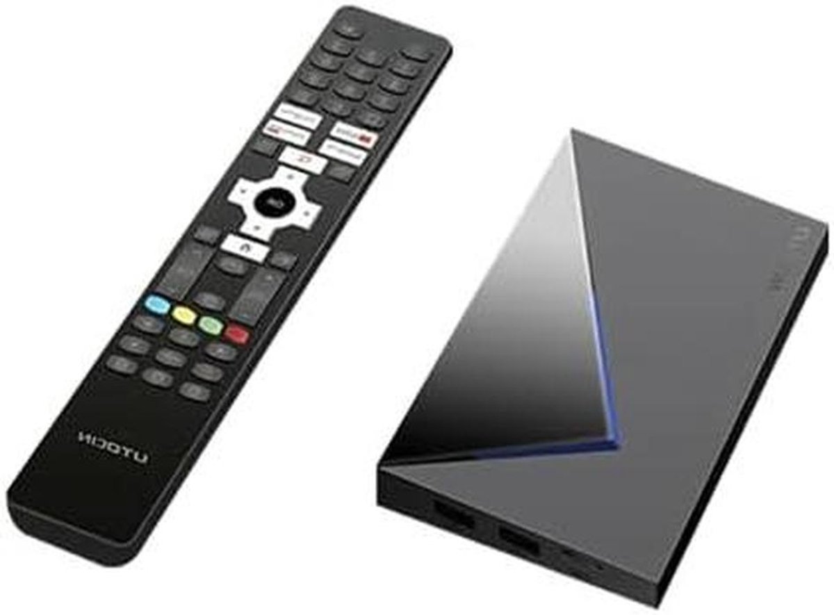 Android TV Box - Mediaspeler 4K - Streamen Films Muziek - Android 12 Besturingssysteem - 2GB RAM 16GB Opslag - Zwart