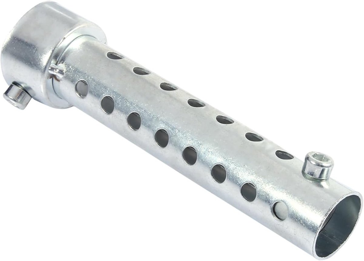 Universele Geluiddempende Uitlaat Can DB Killer Muffler Baffle Insert 42mm voor Motoren en Auto's, Zilver (35mm)