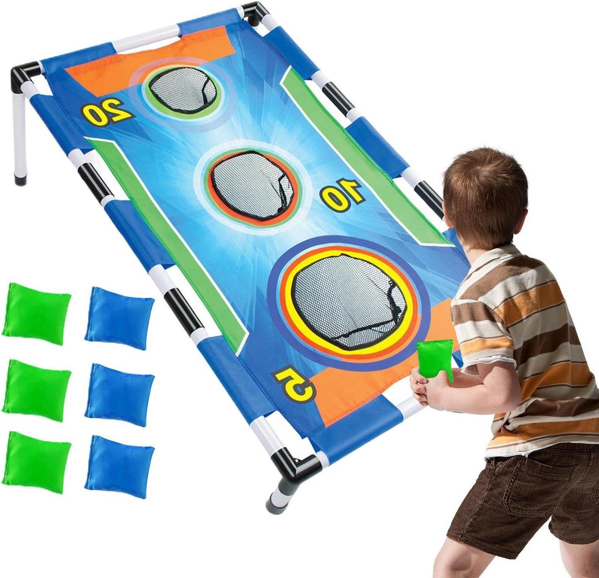 Werpspel Set - Toss Spel - Familie Activiteit - Compact Ontwerp - 97 x 57 x 31 cm - Multicolor