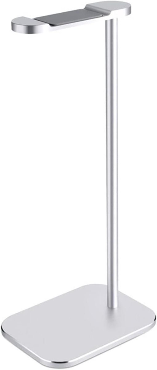 Hoofdtelefoonstandaard - Headset houder - Thuisopslag - U-vormig ontwerp - 26.5 cm - Zilver