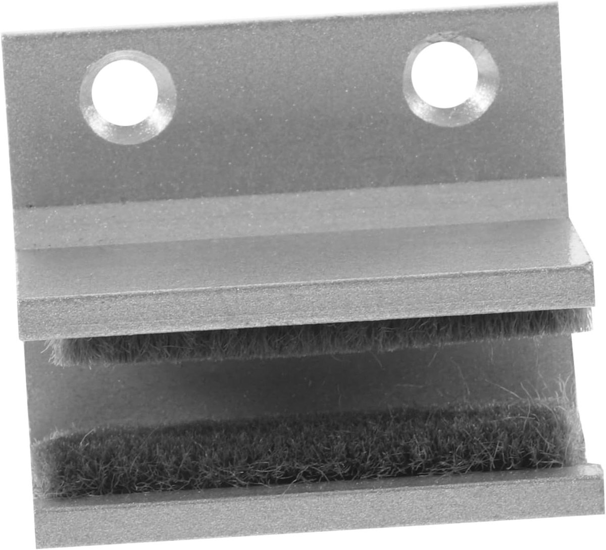 Deurstopper Set - Gootsteen Afvoerzeef - Schuifdeuren Gebruiken - Aluminium Legering - 2 Stuks - Zilver