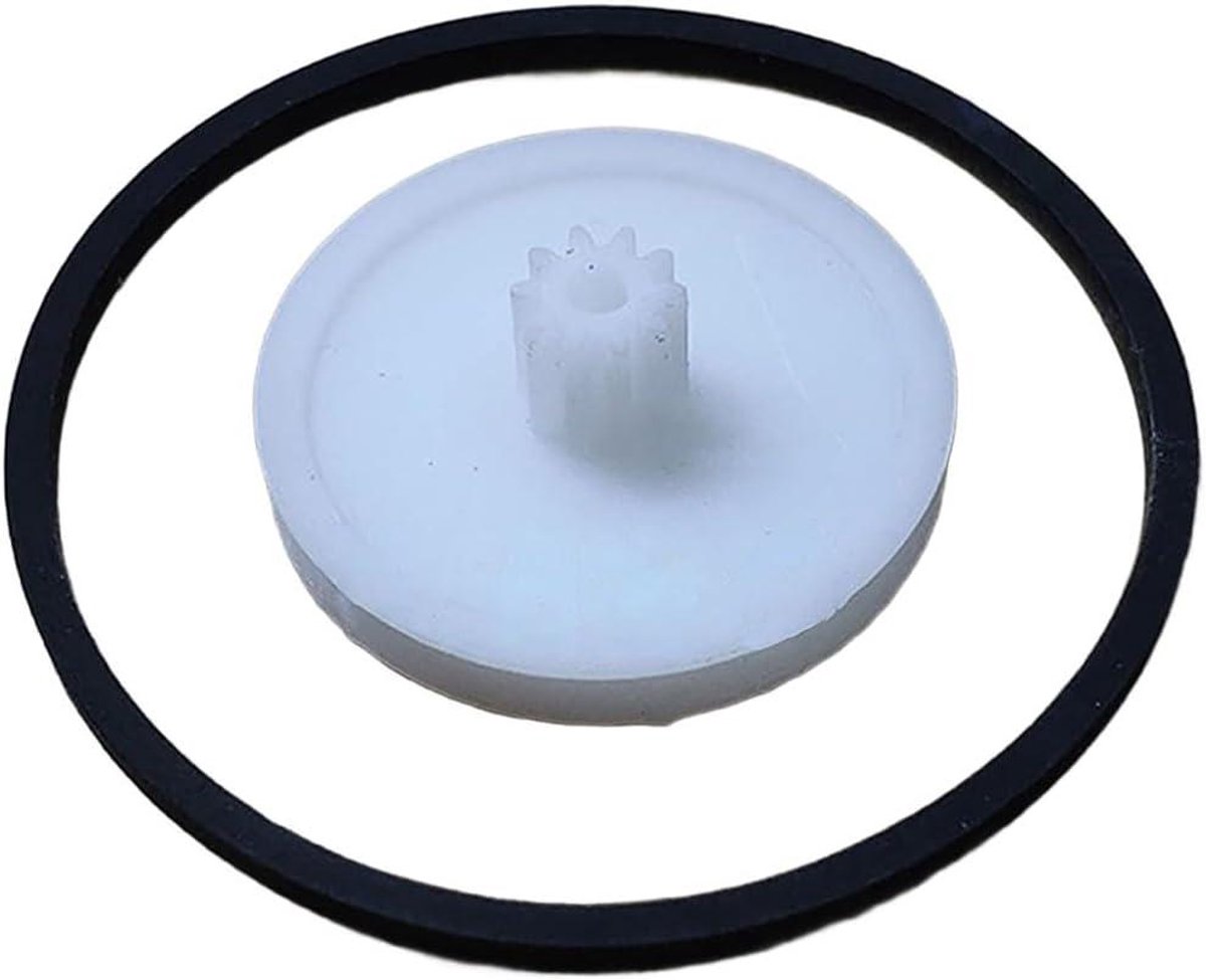 Vervangende Tandriem - Audio Riem - Cassettedeck Reparatie - Hittebestendige Constructie - 95mm Tandwiel - Zwart