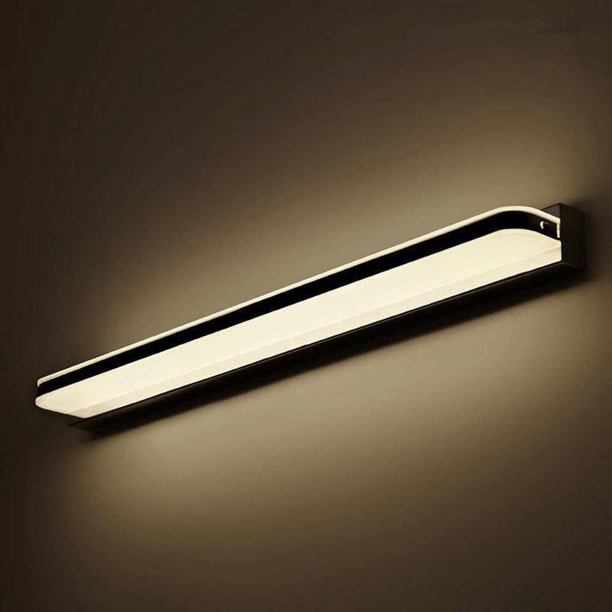Spiegelverlichting LED - Badkamerlamp Wandlamp - Make-up Aanbrengen - Met Schakelaar Socket - 42-92cm Lengte - Warm Licht