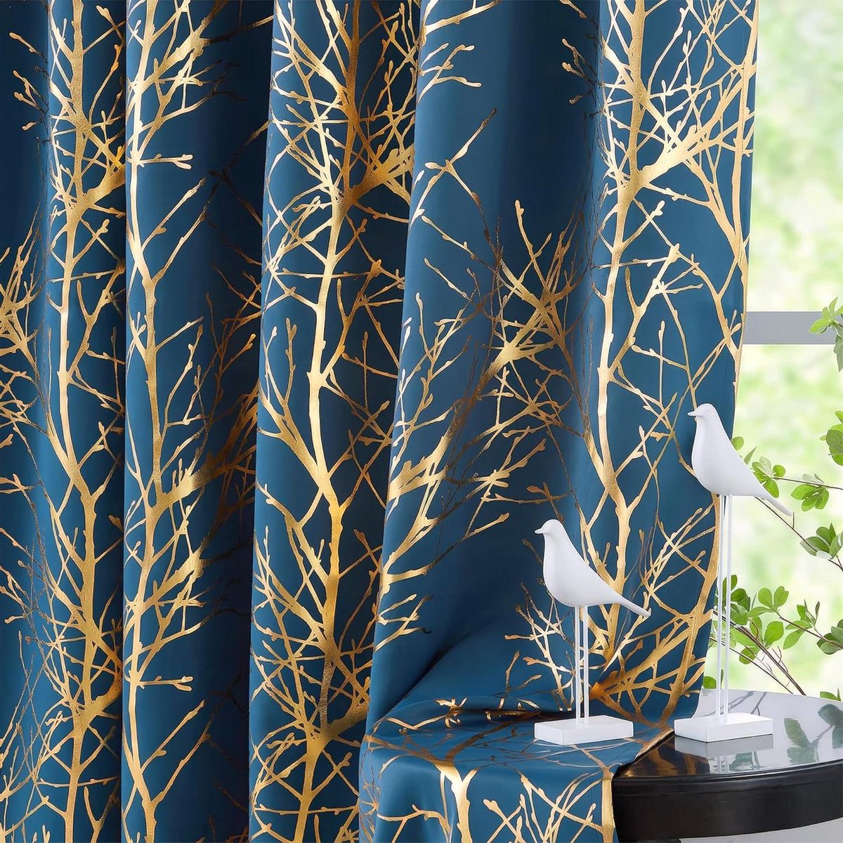 Verduisterende Gordijnen - Raambekleding - Privacy en Slaap - Gouden Tak Decor - 127x228.6