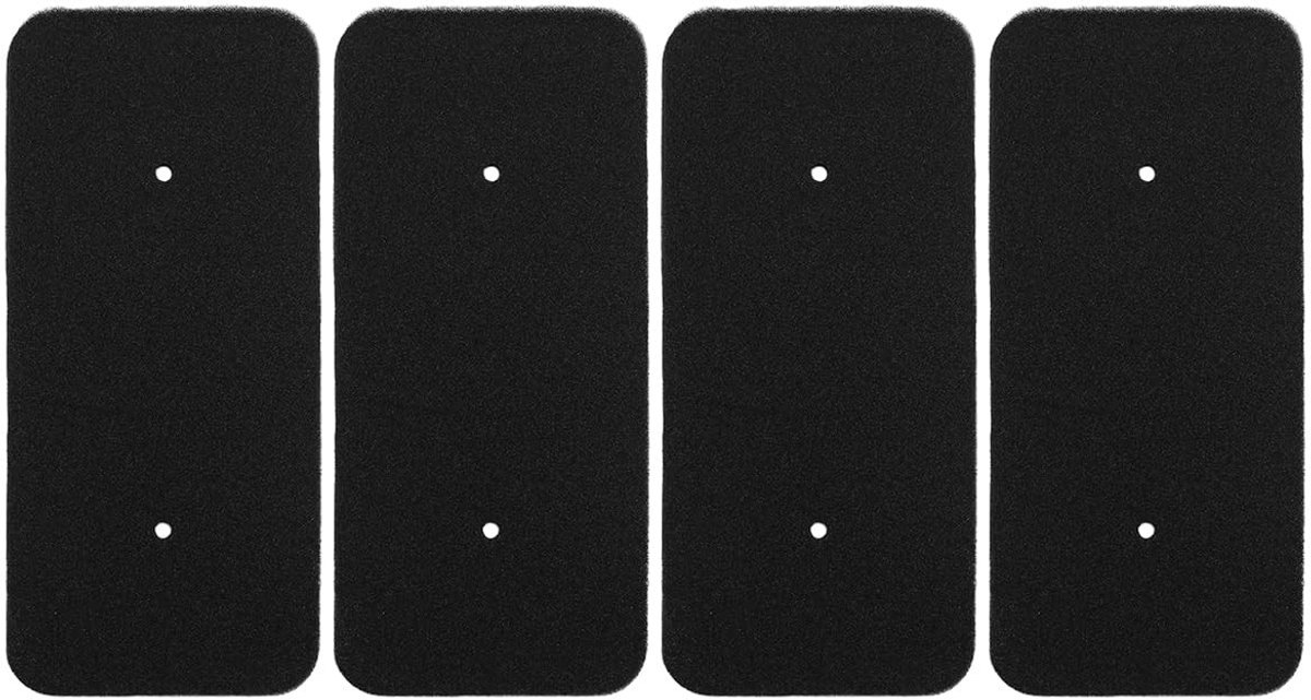 aladdien - Droogfilter voor Hoover Candy - Hoogwaardige Sponsfilters - 4 Pack - Vervangingsfilters - Efficiënte stofopvang - Geschikt voor Hoover st..