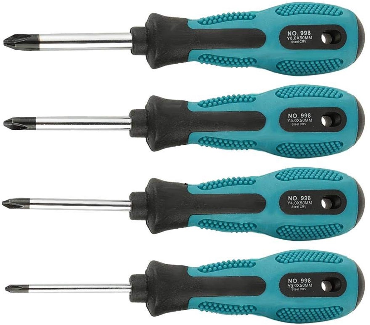 aladdien - Screwdriver Set - 4-delige Y-Type Tri-Point Precision Set - Precisie schroevendraaiers voor fijne klussen - Handgereedschap - Ideaal voor..
