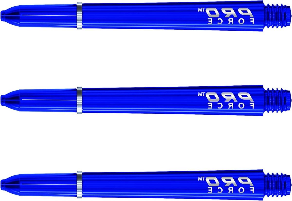 Dartstelen Nylon - Dartassen - Darts Spelen - Ringgreep - 46 mm - Blauw
