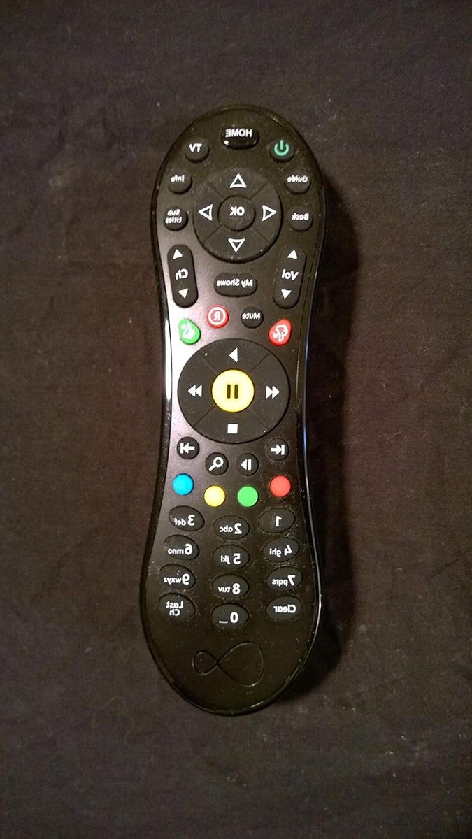 Afstandsbediening - Afstandsbediening V6 - Tv Bediening - Knopbediening - 10 Meter - Zwart