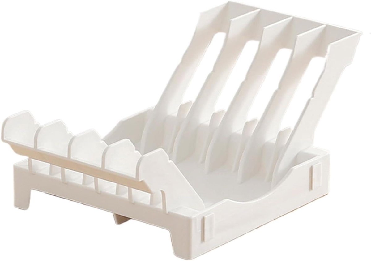Plaatrek - Kast Organizer - Keuken Opbergen - Verdiept Ontwerp - 87 cm - Grijs