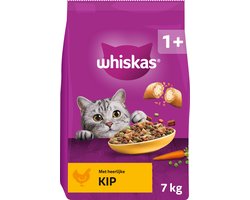 Whiskas Kattenbrokken - Adult 1+ - Kip - zak 7kg