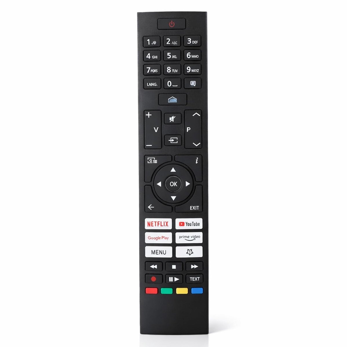 ONF3 - Afstandsbediening - Vervangend model - Compact formaat - Geschikt voor Smart TV's - Eenvoudig in gebruik - Ideaal voor elke woonkamer