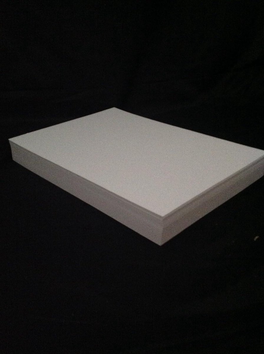 Printer Karton - Wit Papier - Creatief Bezig - Extra Dik - A4 50 Vel - Wit