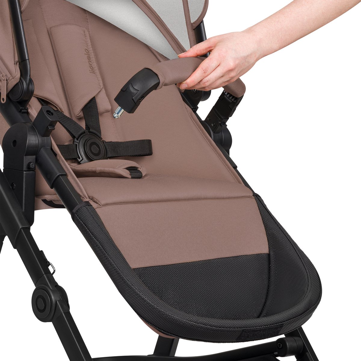 Lionelo Bianka Kinderwagen 3 in 1 - Inklapbaar met Grote Luchtbanden - afbeelding 3