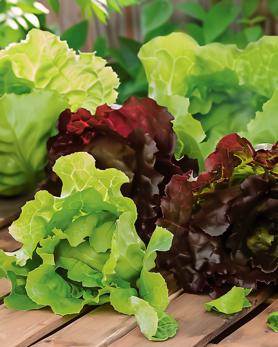 2 sets - Romeinse Mini Sla Zaden Lactuca Sativa Eenjarig Gemengd Rood Groen