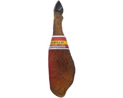 Koelkast Magneet - Keuken Decoratie Sticker - Reizen Souvenir - 3D Jamon Iberico Design - 3.3x12.6 CM