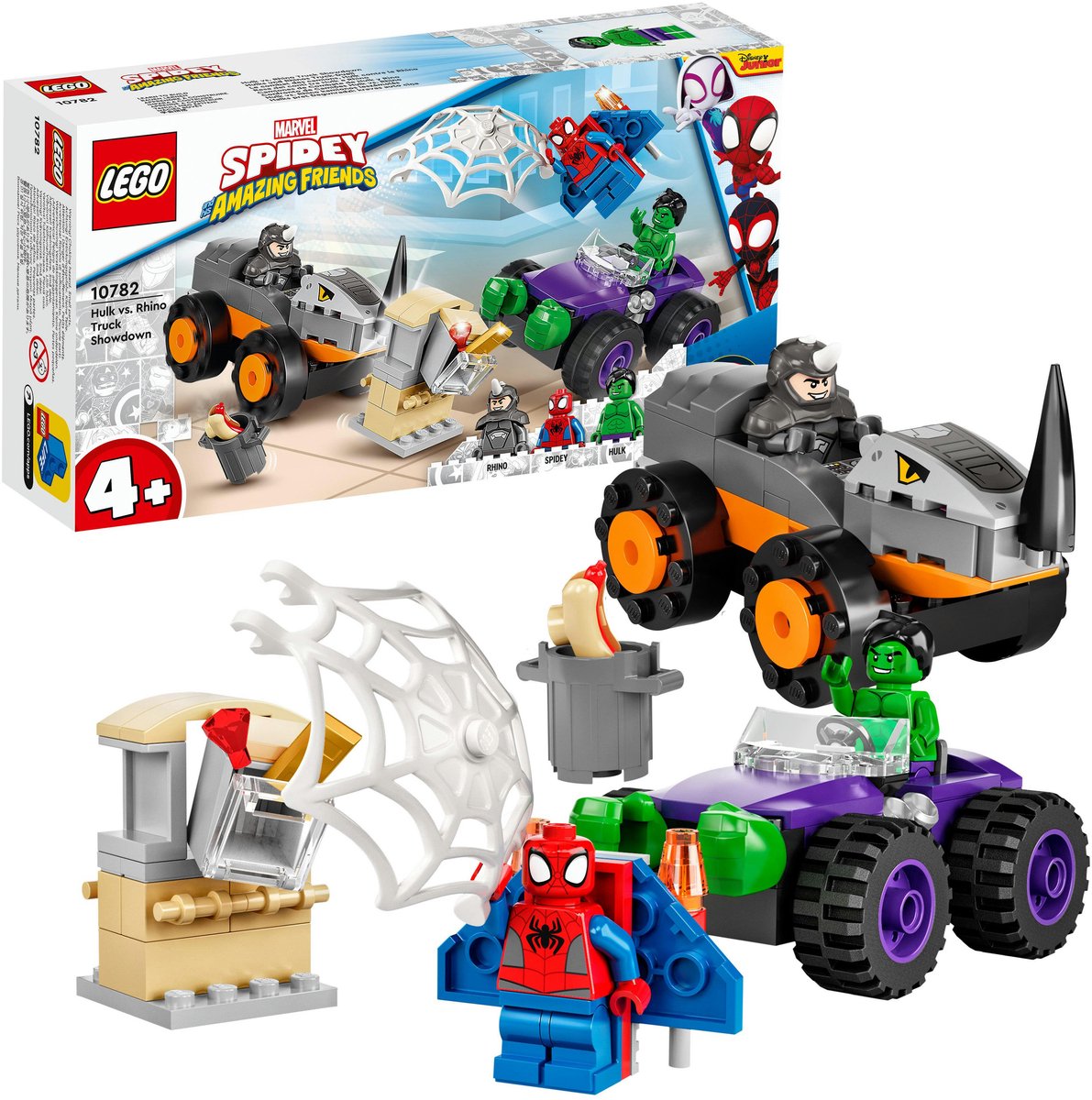 LEGO Marvel Spider-Man Hulk vs. Rhino truck duel - 10782 — afbeelding 19