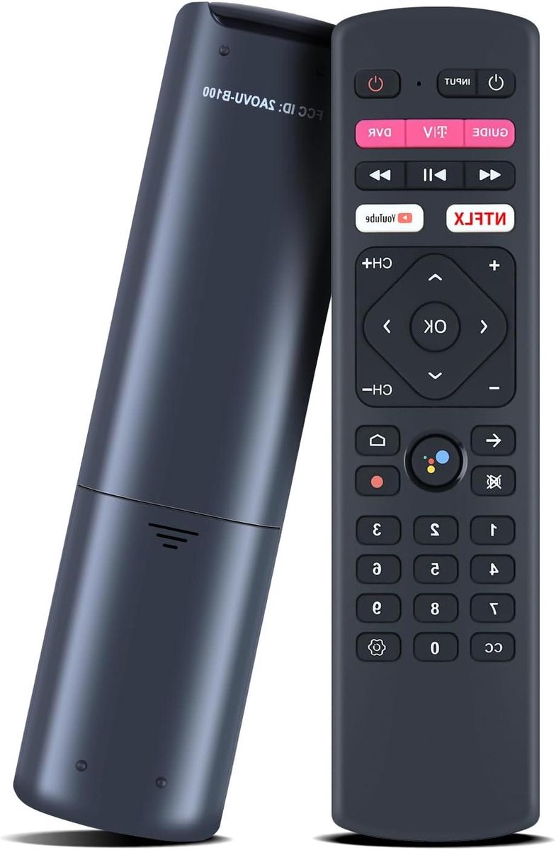 Afstandsbediening - Remote Control - TV Bediening - Spraakbesturing - 12 meter bereik - Zwart