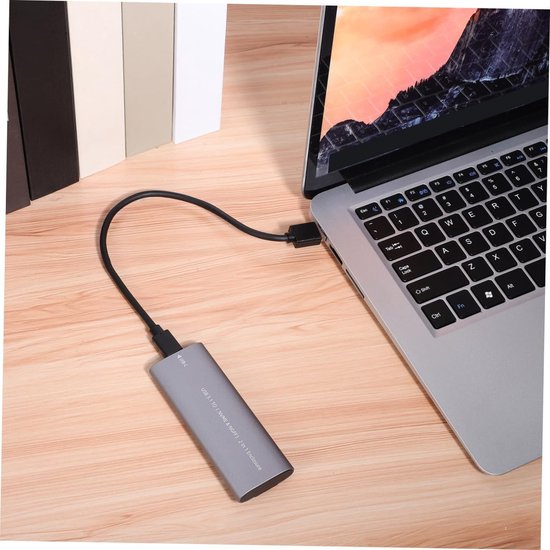 Housoutil Draagbare USB Type C Externe Hard Drive met Datakabel Ultra Behuizing Geschikt voor Laptops Routers voor Capaciteit Gegevensoverdracht — afbeelding 3