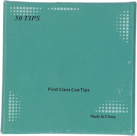 Dailygoods- Poolkeu Tips Vervangingsset 50st - Biljartkeu Accessoires van Dailygoods — afbeelding 3