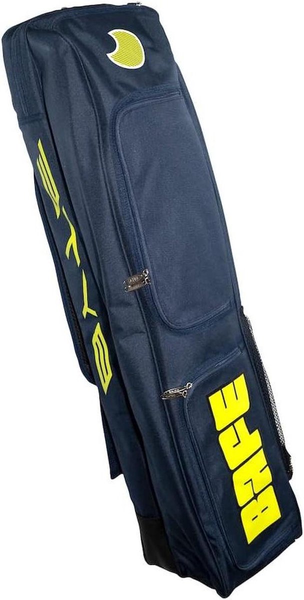 Hockey Sticktas - Sporttas Uitrustingstas - Hockey Kit Vervoeren - Dubbele Gewatteerde Riem - 4 Sticks - Marineblauw