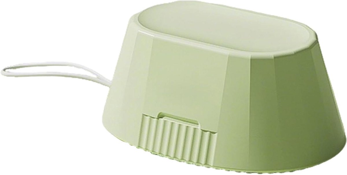 Wasbare Pluizenroller - Kleverige Ontpluizer - Kleding Reinigen - Diepe Vezelreiniging - 4.2x6.3x9.2cm - Wit
